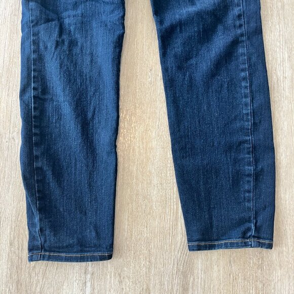 Womens Michael Kors Dark Denim Straight Jeans - 12 - Picture 2 of 9